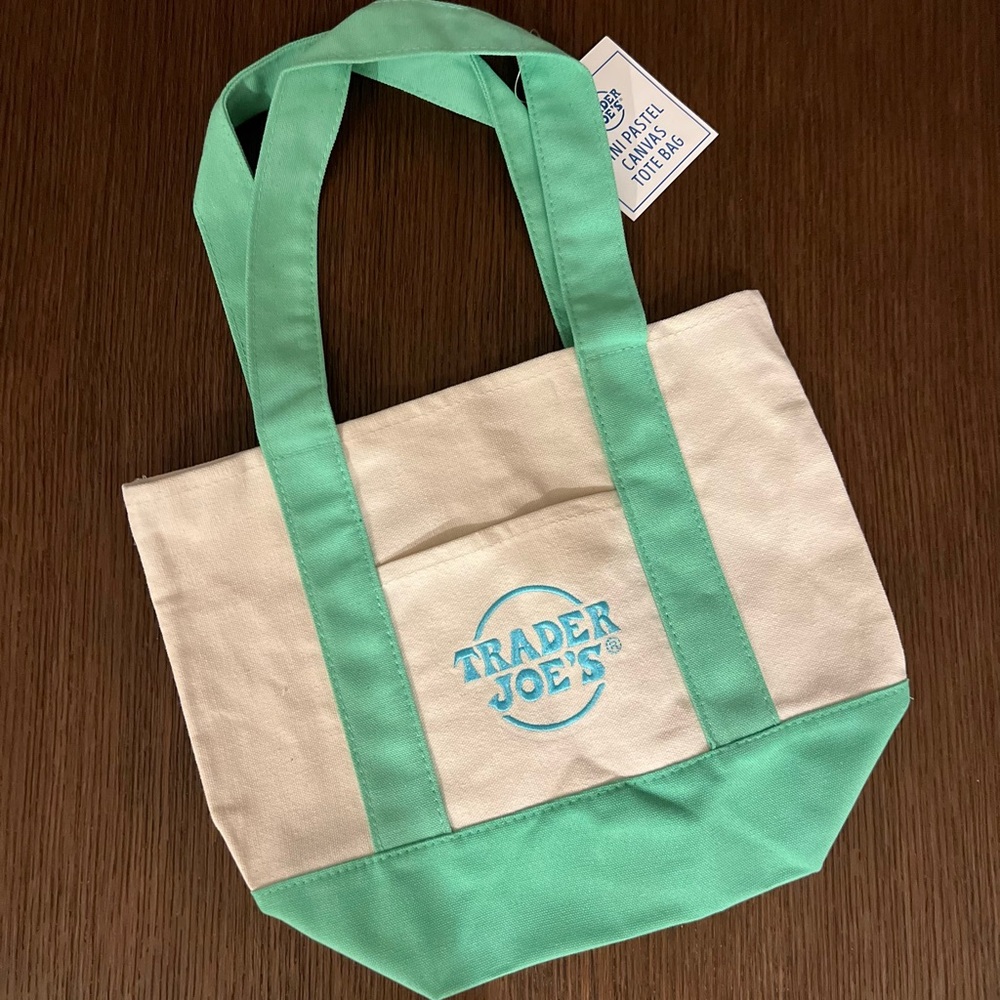 Trader Joe’s Mini Canvas Tote Bag